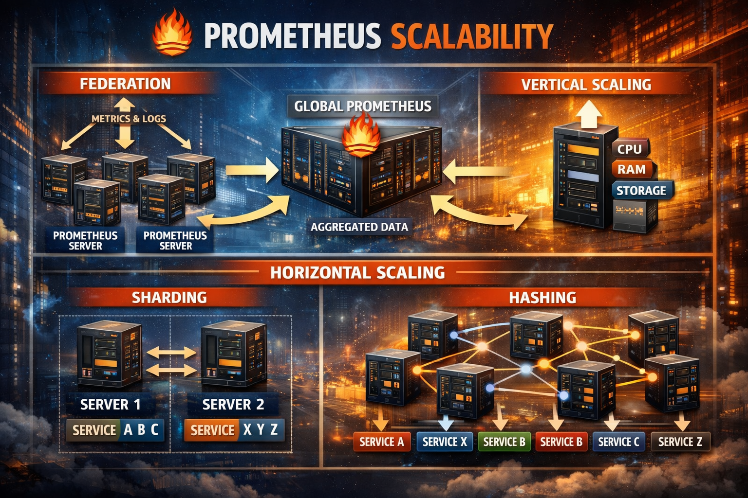 Prometheus scaling